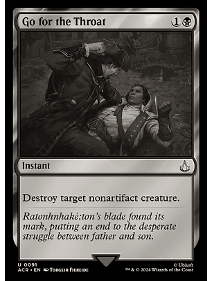 Go for the Throat | Inglés | NM | ACR