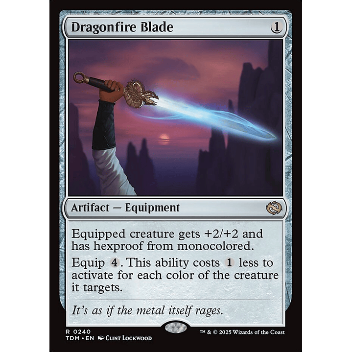 Dragonfire Blade | Inglés | NM | TDM 1