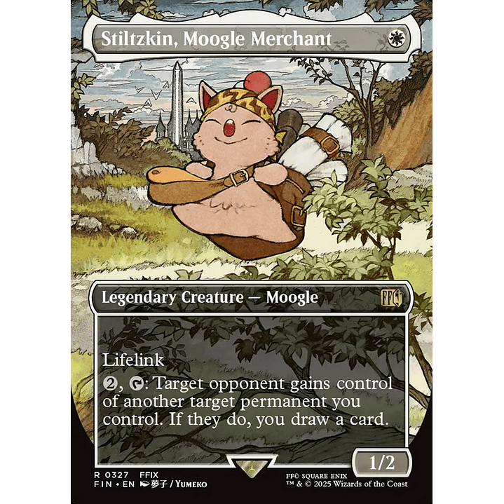 Stiltzkin, Moogle Merchant (Borderless) | Inglés | NM | FIN 1