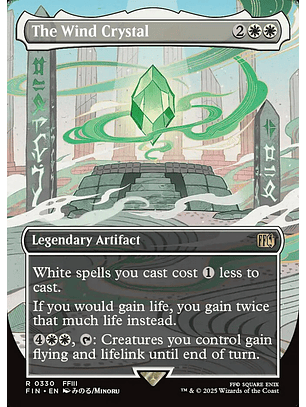 The Wind Crystal (Borderless) | Inglés | NM | FIN