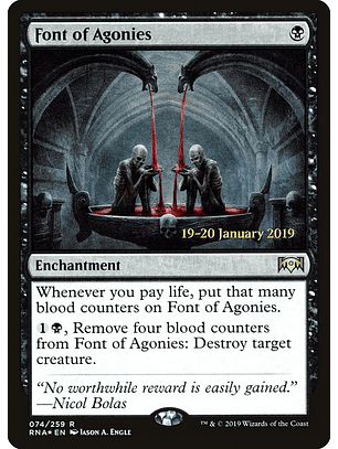 Font of Agonies (Launch foil) | Inglés | NM | PRNA