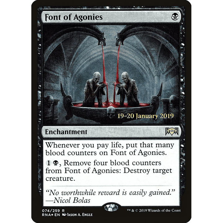Font of Agonies (Launch foil) | Inglés | NM | PRNA 1