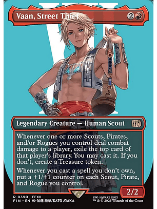 Vaan, Street Thief (Borderless foil) | Inglés | NM | FIN