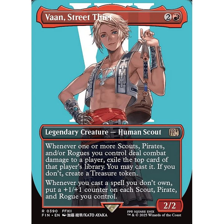 Vaan, Street Thief (Borderless foil) | Inglés | NM | FIN 1
