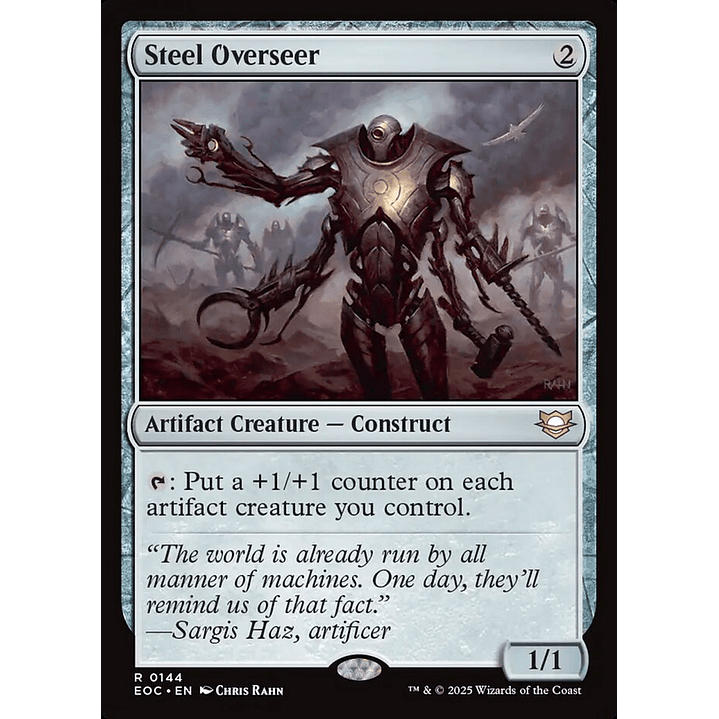 Steel Overseer | Inglés | NM | EOC 1