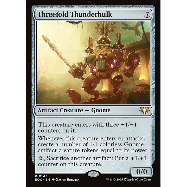 Threefold Thunderhulk | Inglés | NM | EOC 1