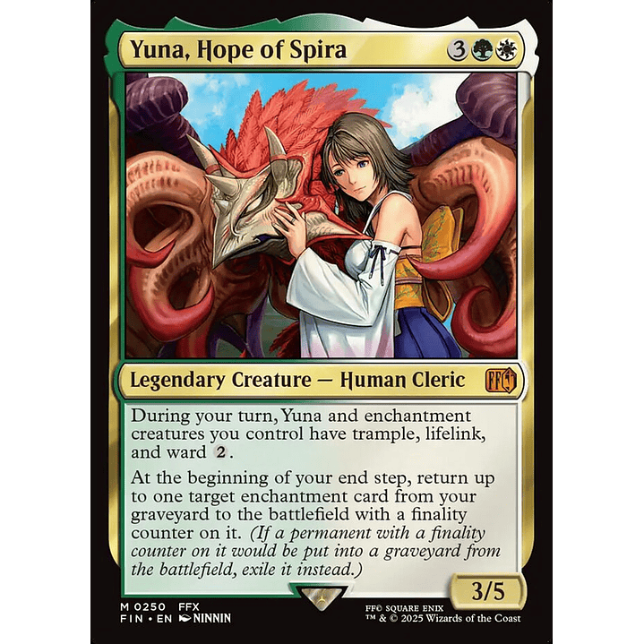 Yuna, Hope of Spira | Inglés | NM | FIN 1
