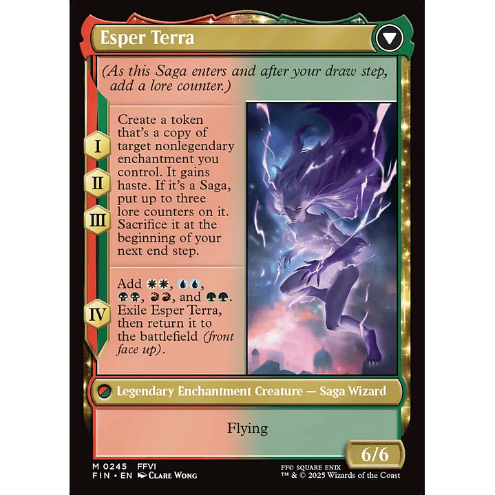 Terra, Magical Adept // Esper Terra | Inglés | NM | FIN 2