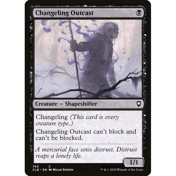 Changeling Outcast | Inglés | NM | CLB 1
