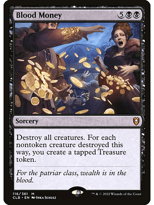 Blood Money | Inglés | NM | CLB