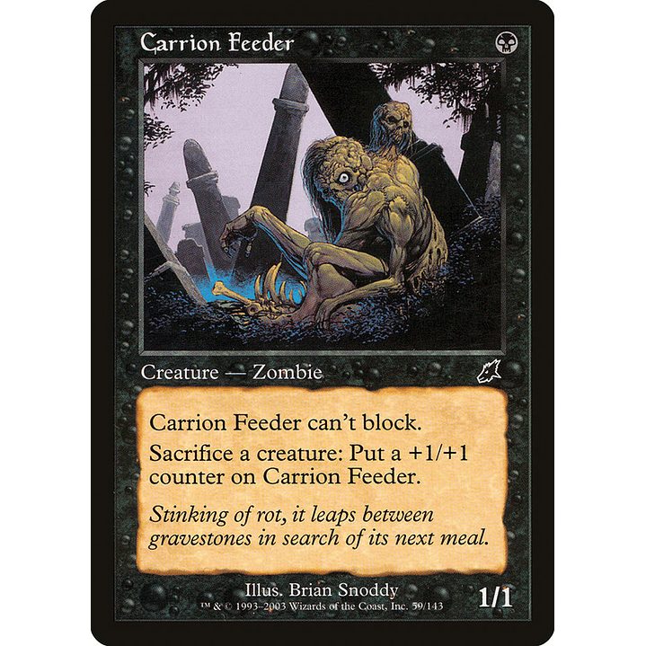 Carrion Feeder (Retro Frame) | Inglés | NM | SCG 1