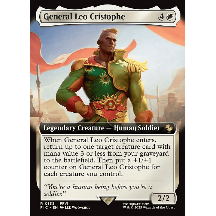 General Leo Cristophe (Extended Art) | Inglés | NM | FIC 1