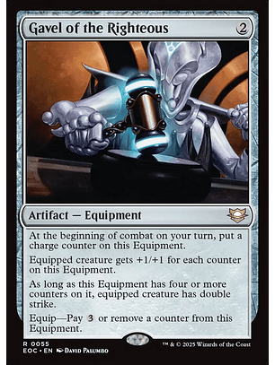 Gavel of the Righteous | Inglés | NM | EOC