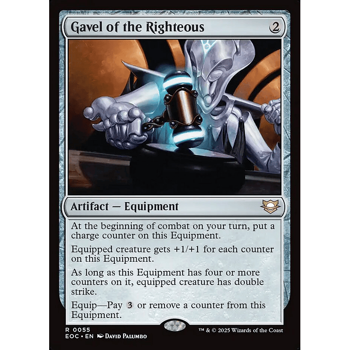 Gavel of the Righteous | Inglés | NM | EOC 1