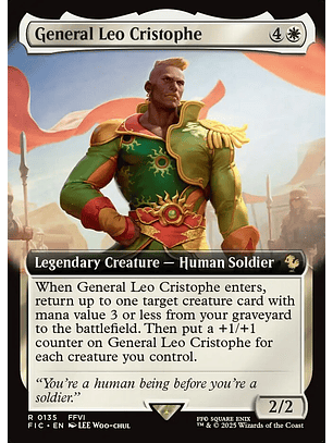 General Leo Cristophe (Extended Art foil) | Inglés | NM | FIC
