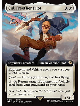 Cid, Freeflier Pilot (Extended Art) | Inglés | NM | FIC