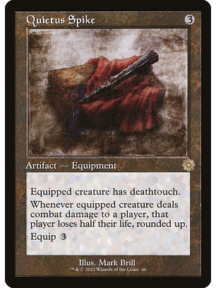 Quietus Spike (Retro Frame) | Inglés | NM | BRR