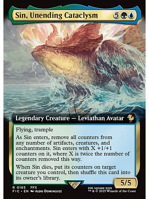 Sin, Unending Cataclysm (Extended Art) | Inglés | NM | FIC