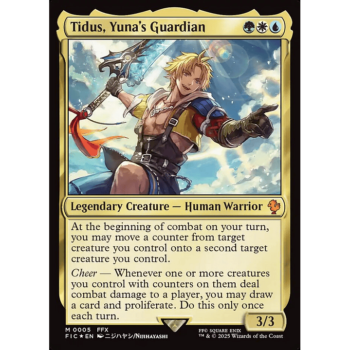 Tidus, Yuna's Guardian | Inglés | NM | FIC 1