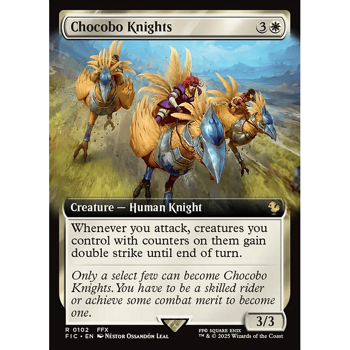 Chocobo Knights (Extended Art) | Inglés | NM | FIC 1
