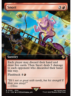 Snort (Extended Art) | Inglés | NM | FIC