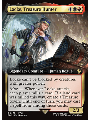 Locke, Treasure Hunter (Extended Art) | Inglés | NM | FIC
