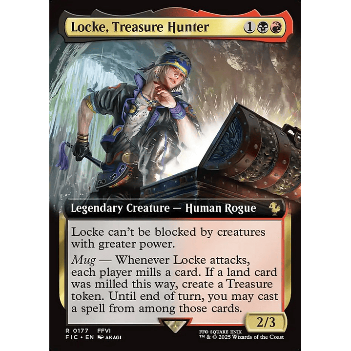 Locke, Treasure Hunter (Extended Art) | Inglés | NM | FIC 1