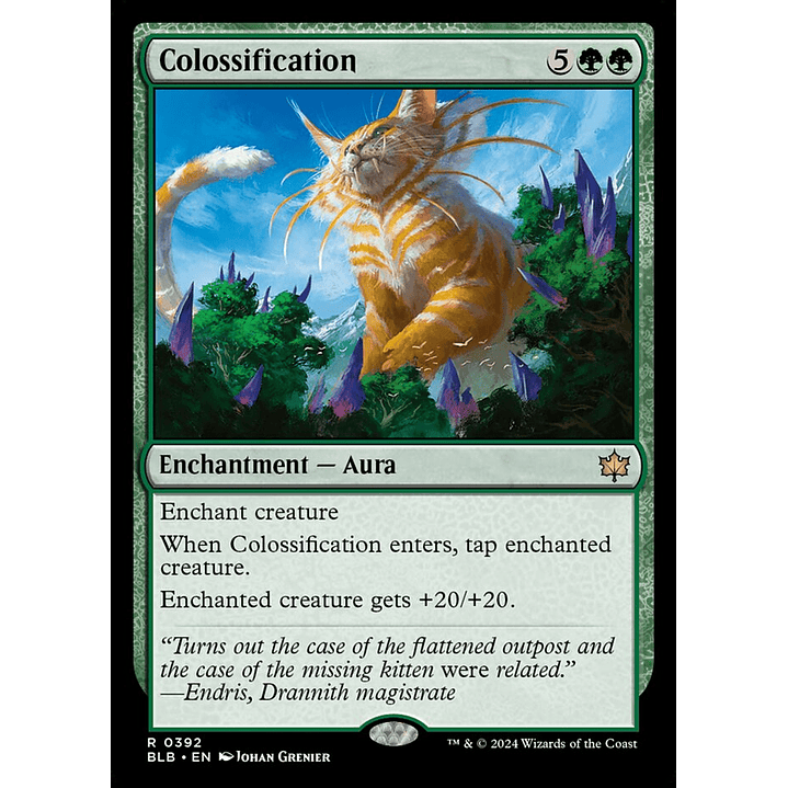 Colossification | Español | NM | BLB 1