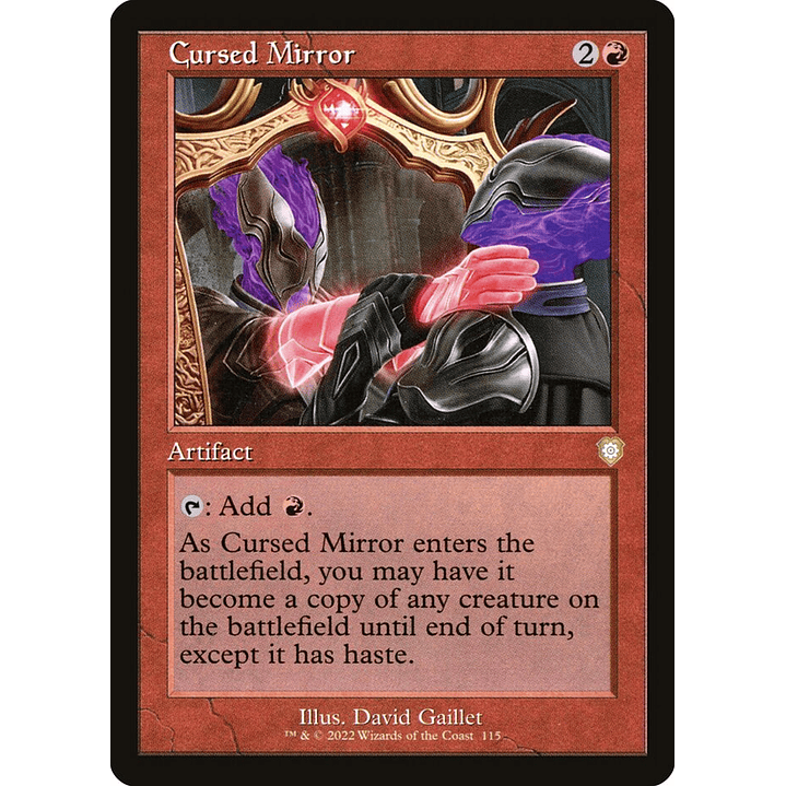 Cursed Mirror (Retro Frame) | Español | NM | BRC 1