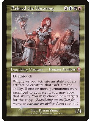 Ashnod the Uncaring (Retro Frame foil) | Español | NM | BRC