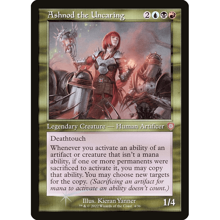 Ashnod the Uncaring (Retro Frame foil) | Español | NM | BRC 1