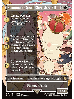 Summon: Good King Mog XII (Borderless) | Inglés | NM | FIC