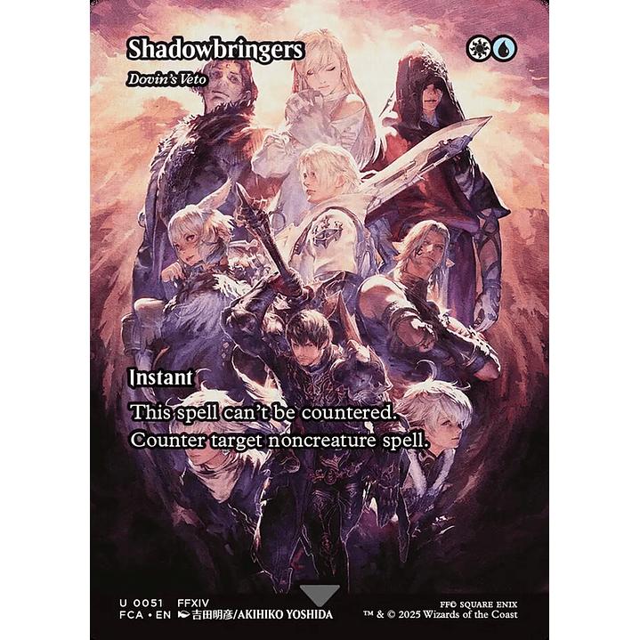 Dovin's Veto (Borderless) | Inglés | NM | FCA 1