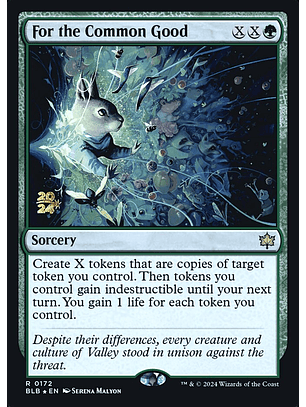 For the Common Good (Launch foil) | Español | NM | PBLB