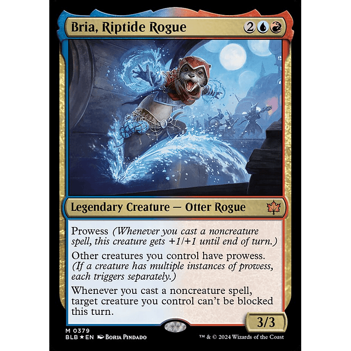 Bria, Riptide Rogue (foil) | Español | NM | BLB 1