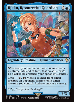 Rikku, Resourceful Guardian (Surge Foil) | Español | NM | FIC