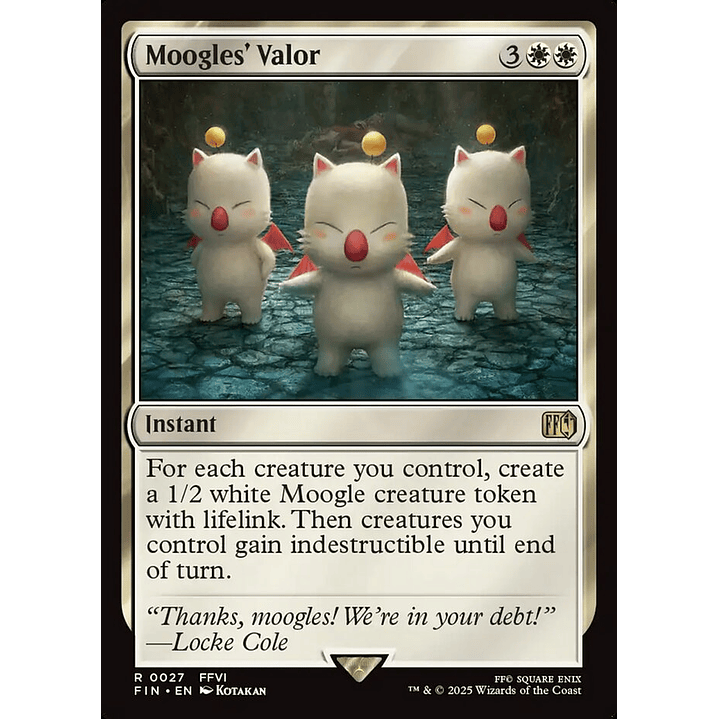 Moogles' Valor | Inglés | NM | FIN 1