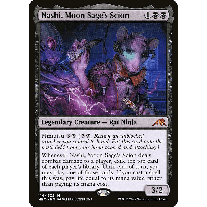 Nashi, Moon Sage's Scion | Inglés | NM | NEO 1