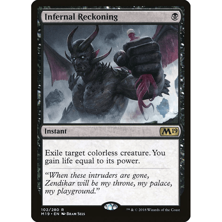 Infernal Reckoning | Inglés | NM | M19 1