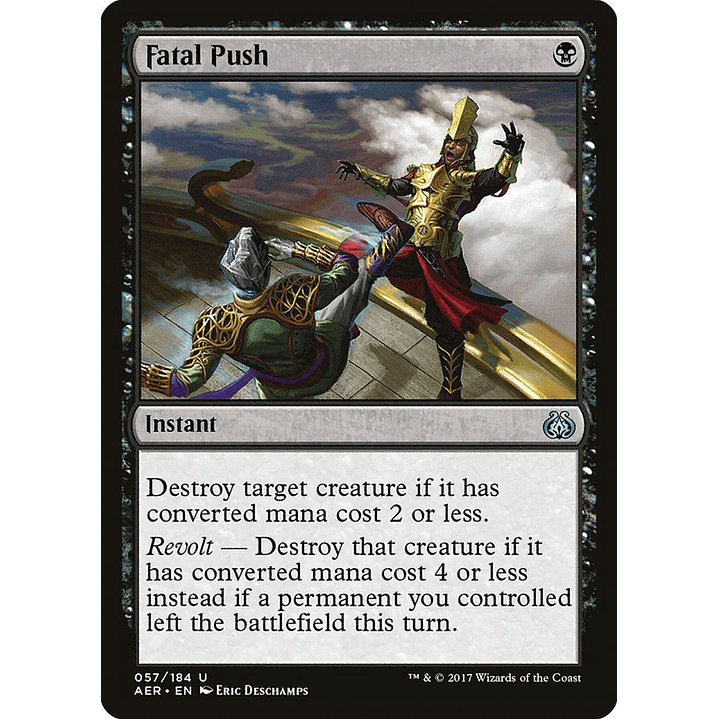 Fatal Push | Inglés | NM | AER 1