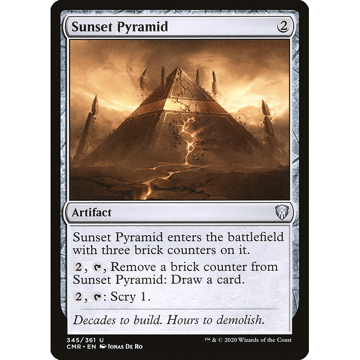 Sunset Pyramid | Español | NM | CMR 1