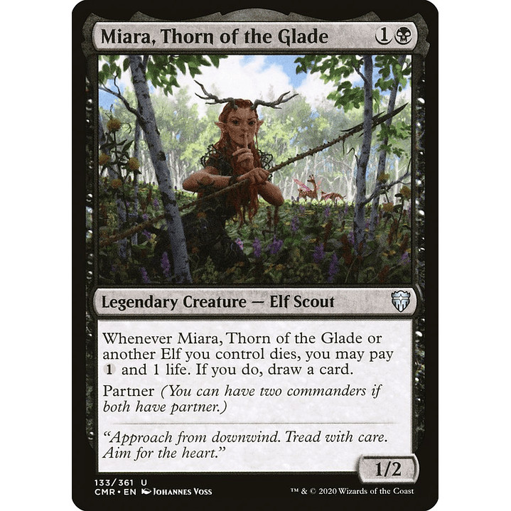 Miara, Thorn of the Glade | Español | NM | CMR 1