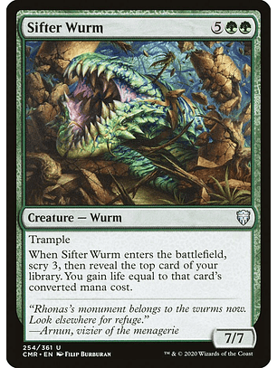 Sifter Wurm | Inglés | NM | CMR