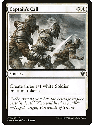 Captain's Call | Inglés | NM | CMR