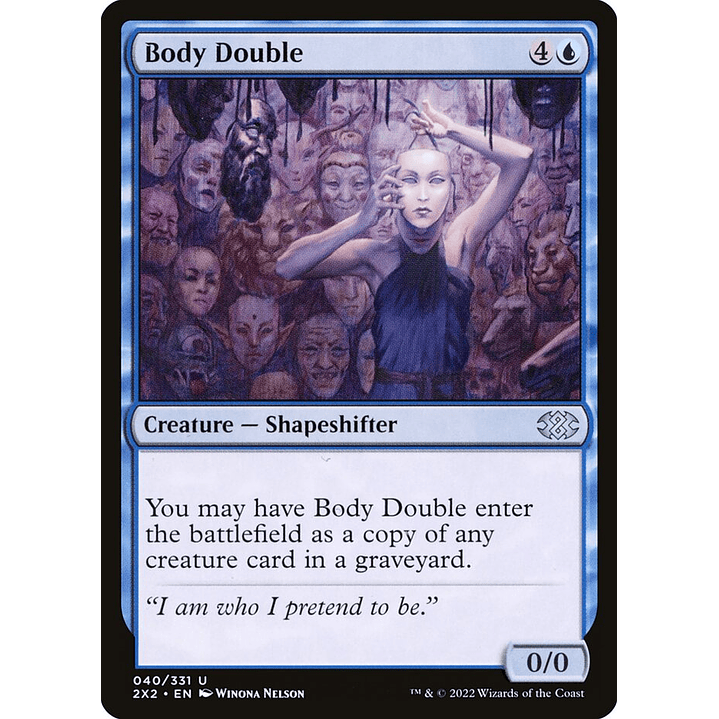 Body Double | Inglés | NM | 2X2 1