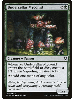 Undercellar Myconid | Inglés | NM | CLB