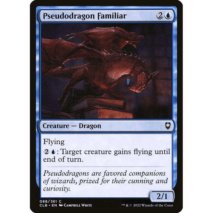 Pseudodragon Familiar | Inglés | NM | CLB 1