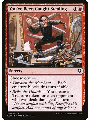 You've Been Caught Stealing | Inglés | NM | CLB