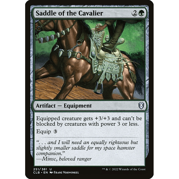 Saddle of the Cavalier | Inglés | NM | CLB 1