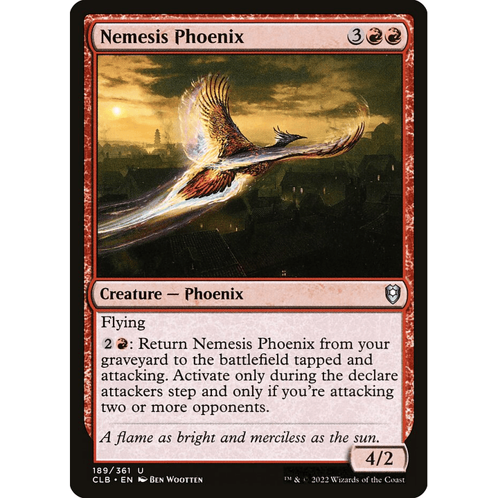 Nemesis Phoenix | Inglés | NM | CLB 1